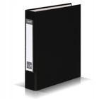 Vau-Pe, segregator A5, 4 cm, 4 ringi, czarna