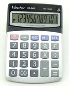 Vector, kalkulator, czarny, 12 cyfrowy wyświetlacz