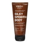 Veoli Botanica, Silky Smooth Body, wygładzająco-nawilżająca maska do ciała w formie peelingu, 180 ml