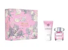 Versace, Bright Crystal, zestaw: woda toaletowa, 30 ml + balsam do ciała, 50 ml