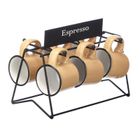 Vessia, filiżanki do espresso, 6 sztuk, 100 ml