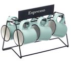 Vessia, filiżanki do espresso, 6 sztuk, 100 ml
