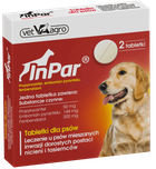 Vet-Agro, InPar, tabletki odrobaczające dla psów, 2 szt.