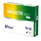 Vetfood, Amylactiv Digest Mini, enzymy trawienne dla psów i kotów, 30 tabletek