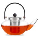 Vialli Design, Eva, zaparzacz do herbaty, srebrny, 800 ml, 1630