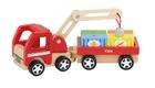 Viga Toys, Magnetyczny dźwig, pojazd drewniany