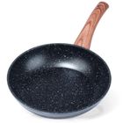 Vilde, Black&Wood, patelnia granitowa, 20 cm