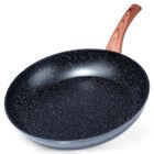 Vilde, Black&Wood, patelnia granitowa, 32 cm