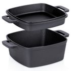 Vilde, Cast Line, garnek z pokrywką, żeliwny, 2w1, 4,5l, 1,8 l