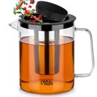 Vilde, dzbanek z zaparzaczem do herbaty, żaroodporny, szklany, 1,5 l
