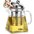 Vilde, dzbanek z zaparzaczem do herbaty, żaroodporny, szklany, 490 ml