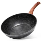 Vilde, głęboka patelnia, wok, granitowa, 28 cm