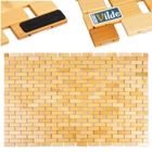 Vilde, mata antypoślizgowa łazienkowa, bambusowa, 80-50 cm