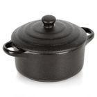 Vilde, miseczka do zapiekania, porcelanowa z pokrywką, 150 ml