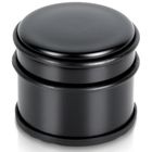 Vilde, stoper do drzwi, stalowy, czarny, 9,5 cm