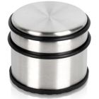 Vilde, stoper do drzwi, stalowy, srebrny, 9,5 cm