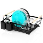 Vilde, suszarka na naczynia, czarna, 45-33-18 cm