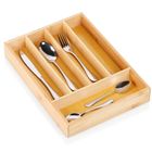 Vilde, wkład na sztućce do szuflady, bambusowy, 25-35 cm