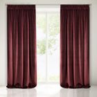 Villa, zasłona zaciemniająca welwetowa, z taśmą tunelową, 140-270 cm