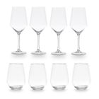 Vivalto, zestaw szklanek i kieliszków, 8 szt.