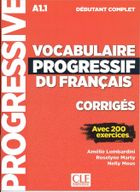 Vocabulaire progressif du Francais niveau debutant complet A1.1. Klucz