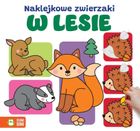 W lesie. Naklejkowe zwierzaki