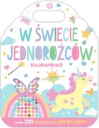 W świecie jednorożców. Kolorowanka