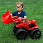 Wader, Maximus, spychacz, czerwony, 68 cm