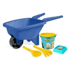 Wader, Minionki, taczka z kompletem do piasku, niebieska