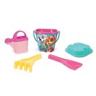 Wader, Psi Patrol, zestaw do piasku z wiaderkiem, 5 elementów