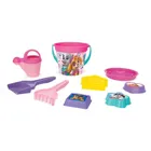 Wader, Psi Patrol, zestaw do piasku z wiaderkiem, 9 elementów
