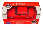 Welly, Wartburg 353, pojazd, czerwony, 1:34