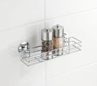 Wenko, półka kuchenna na przyprawy, TurboFix, stal chromowana