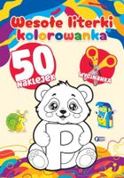 Wesołe literki. Kolorowanka