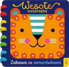 Wesołe zwierzęta. Zabawa ze sznurówkami