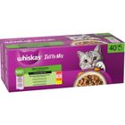 Whiskas, Tasty mix wybór szefa kuchni w sosie, mokra karma dla kota, 85g, 40 szt.