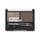 Wibo, Eyebrow Shaping Kit, zestaw do stylizacji brwi, 4
