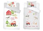 Wiejska Farma, 2-częściowy komplet pościeli, 90-120 cm