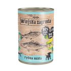 Wiejska Zagroda, karma mokra dla psa, dla szczeniąt, rybna uczta, 400g