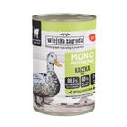 Wiejska Zagroda, Monobiałkowa kaczka, mokra karma dla kota, dorosły, 400g