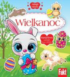 Wielkanoc. Naklejki iskierki z brokatem