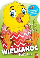 Wielkanoc tuż...tuż. Kolorowanki z naklejkami