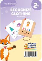 WiemTo, Rozpoznawanie Ubrań, karty edukacyjne, 2+