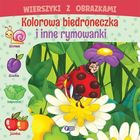 Wierszyki z obrazkami: kolorowa biedroneczka