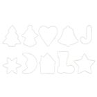 Winteria, foremki do pierników, stal nierdzewna, 10 szt.