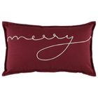Winteria, poduszka dekoracyjna ze świątecznym napisem, 30-50 cm
