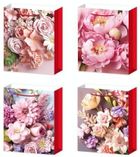 W&K, torebka prezentowa, Kwiaty, L, 1 szt.