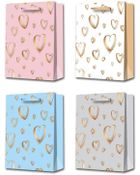 W&K, torebka prezentowa, Serce, M, 1 szt.