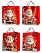 W&K, torebka prezentowa, świąteczna, rozmiar L, 1 szt.