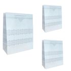 W&K, torebka upominkowa, brokat, L, 1 szt.